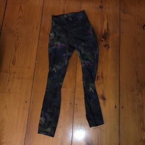 Lululemon patterned crops
